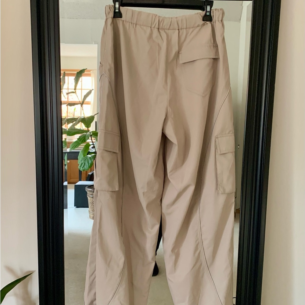 LIT Tan Parachute Drawstring Joggers - Picture 7 of 12